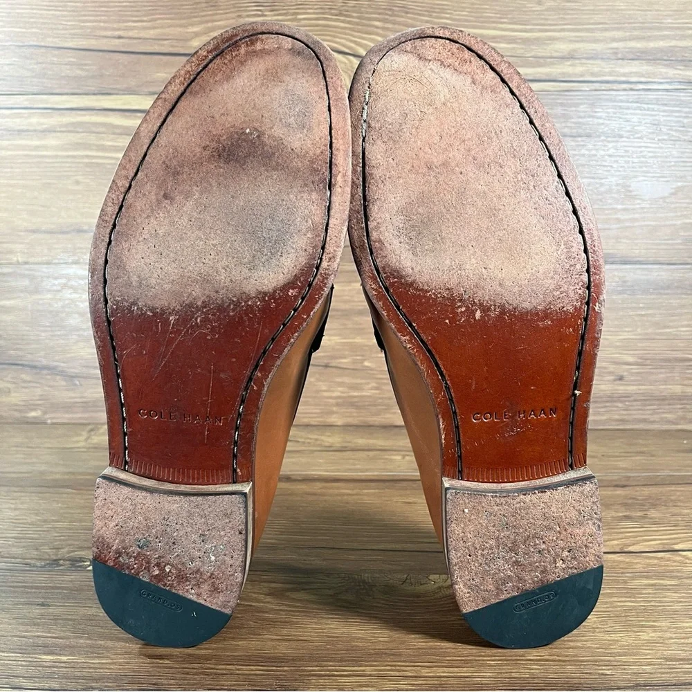 Cole Haan ‘Britton Bit’ Loafer Leather Slip-On‎ Shoes Men’s Size 9.5 Old Money